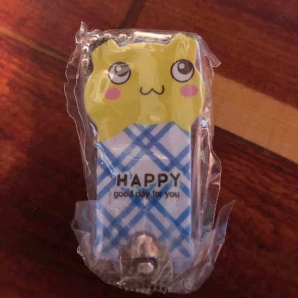 Cute Animal Keychain‎ Nail Clippers-Blue Cat